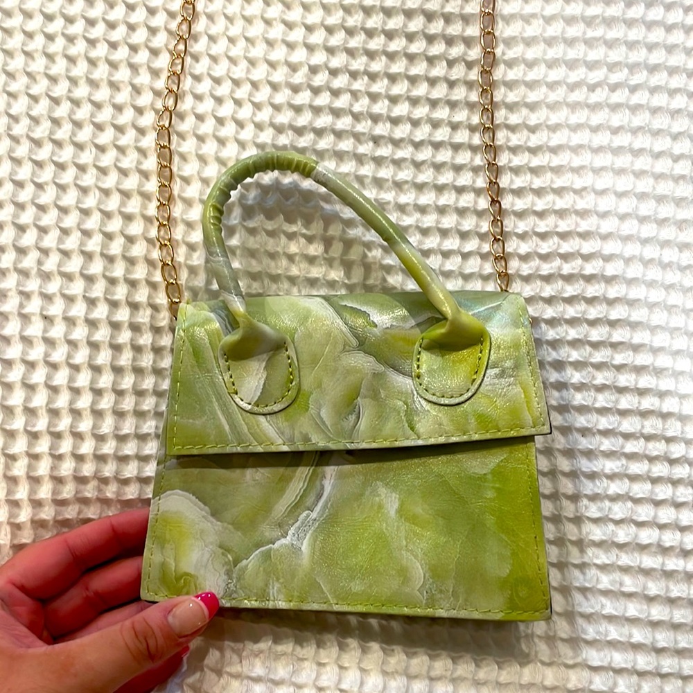 Small Green Cross Body